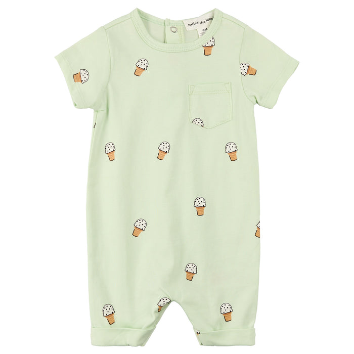 Mint Ice Cream Romper