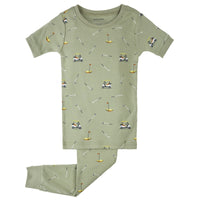 Golf Short Sleeve Pajama Set
