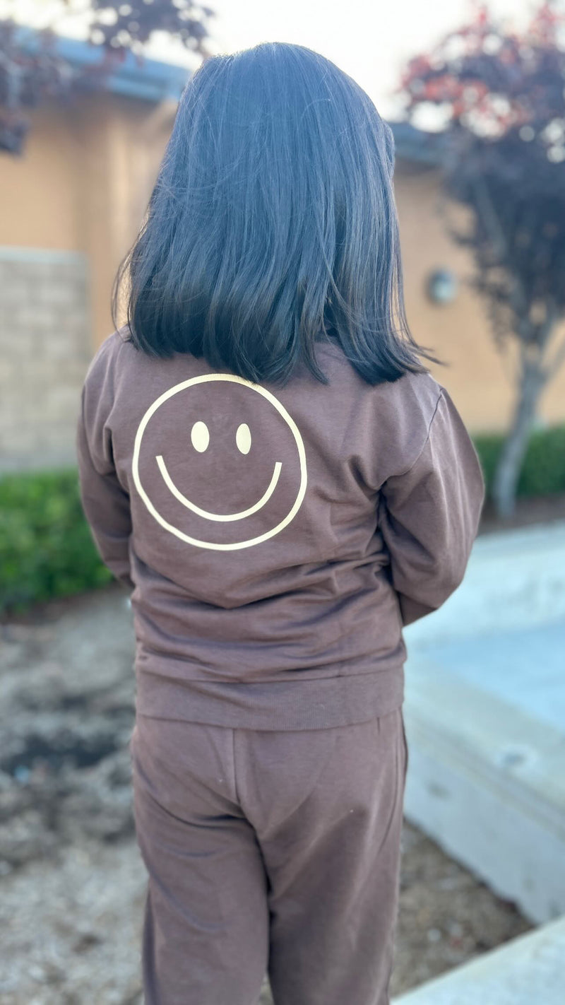 Smiley Quarter Zip Set