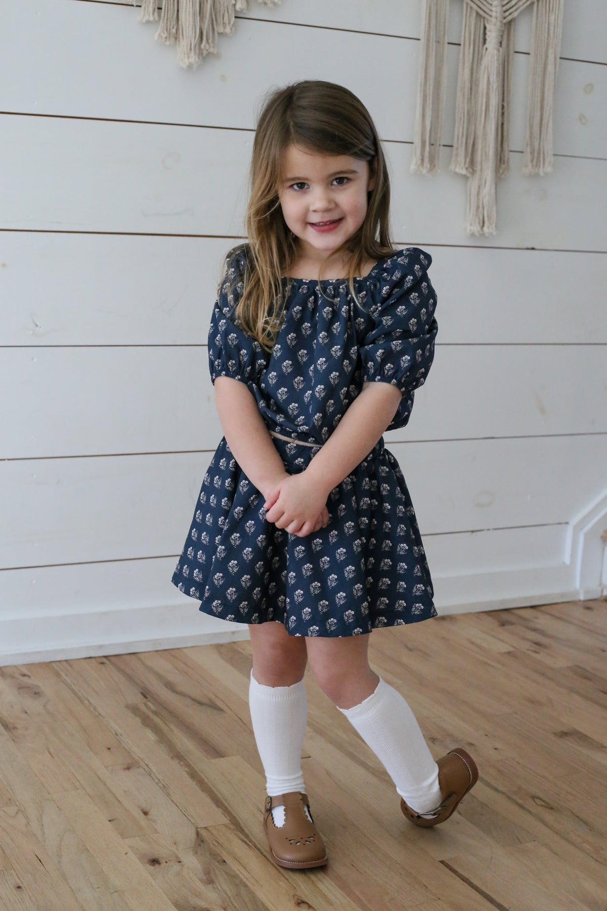 Damask Top + Skort Set