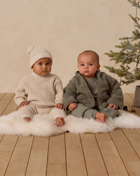 Ivory Chunky Knit Sweater