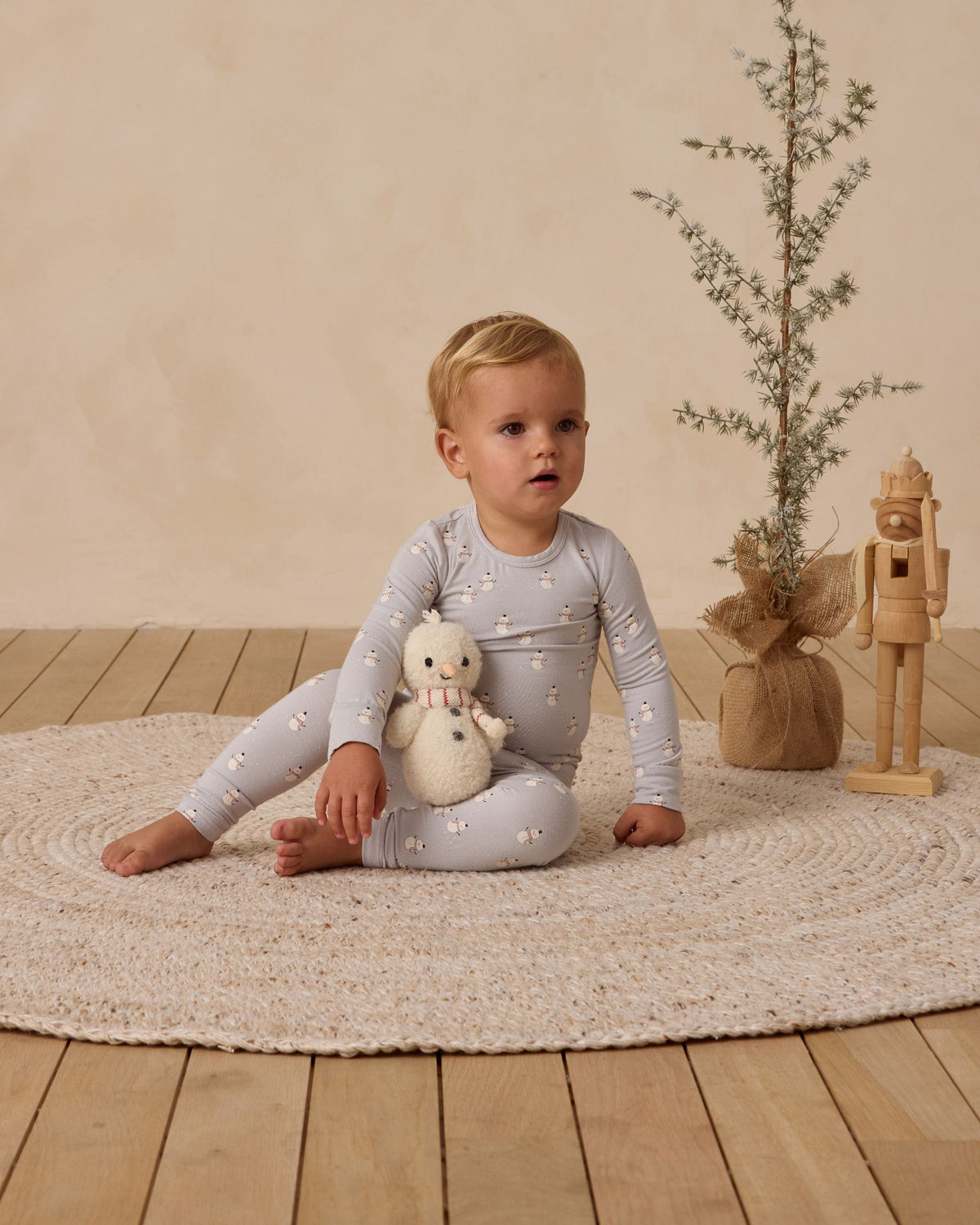 Snowmen Bamboo Pajama Set