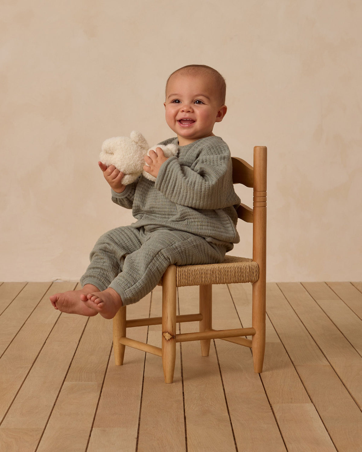 Forest Textured Sweat Set