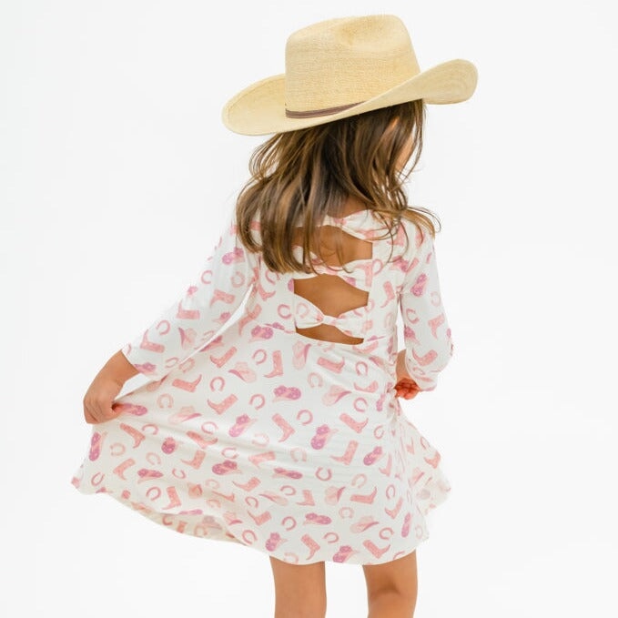 Cowgirl Boots Bamboo Dress