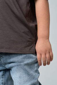 Brown Bamboo Tee