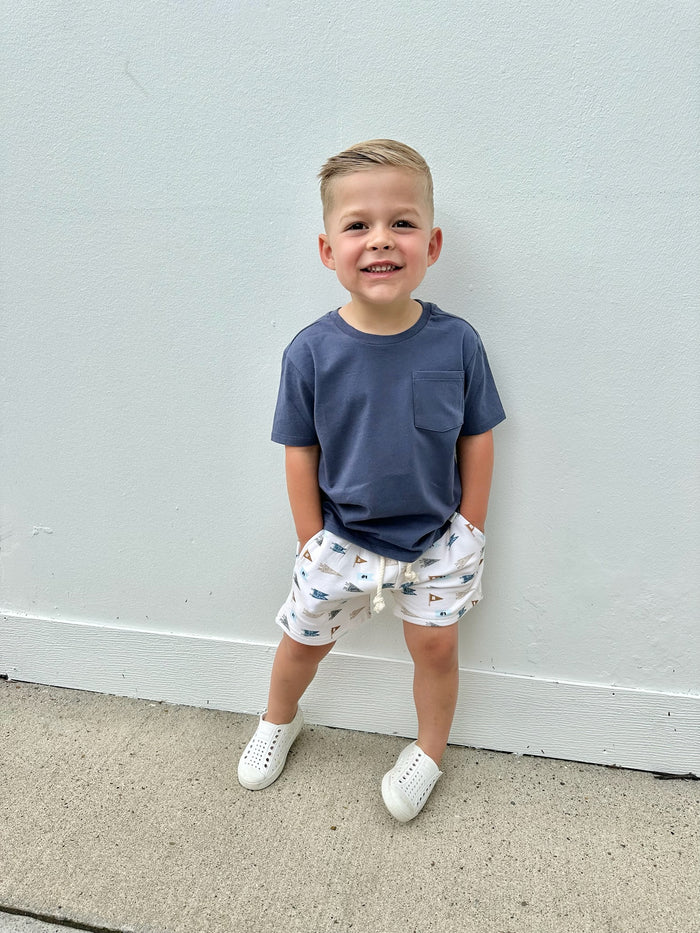 Retro Banner Bamboo Everyday Shorts