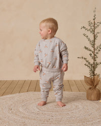Reindeer Fleece Sweatshirt