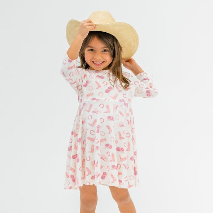 Cowgirl Boots Bamboo Dress