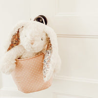 Faith Floral Bunny Plush