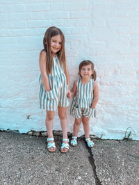 Ocean Stripe Dani Romper