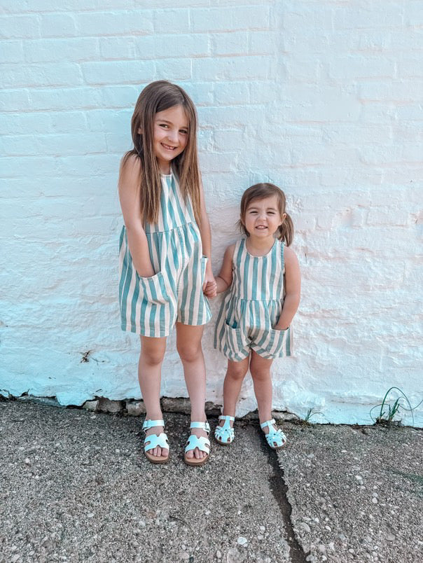 Ocean Stripe Dani Romper