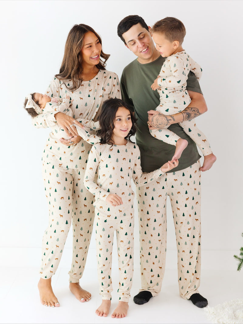 Reindeer Forest Bamboo Two-Piece Set