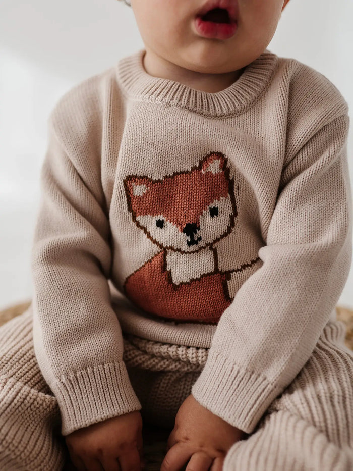 Fox Knit Sweater