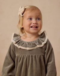 Forest Velour Dress