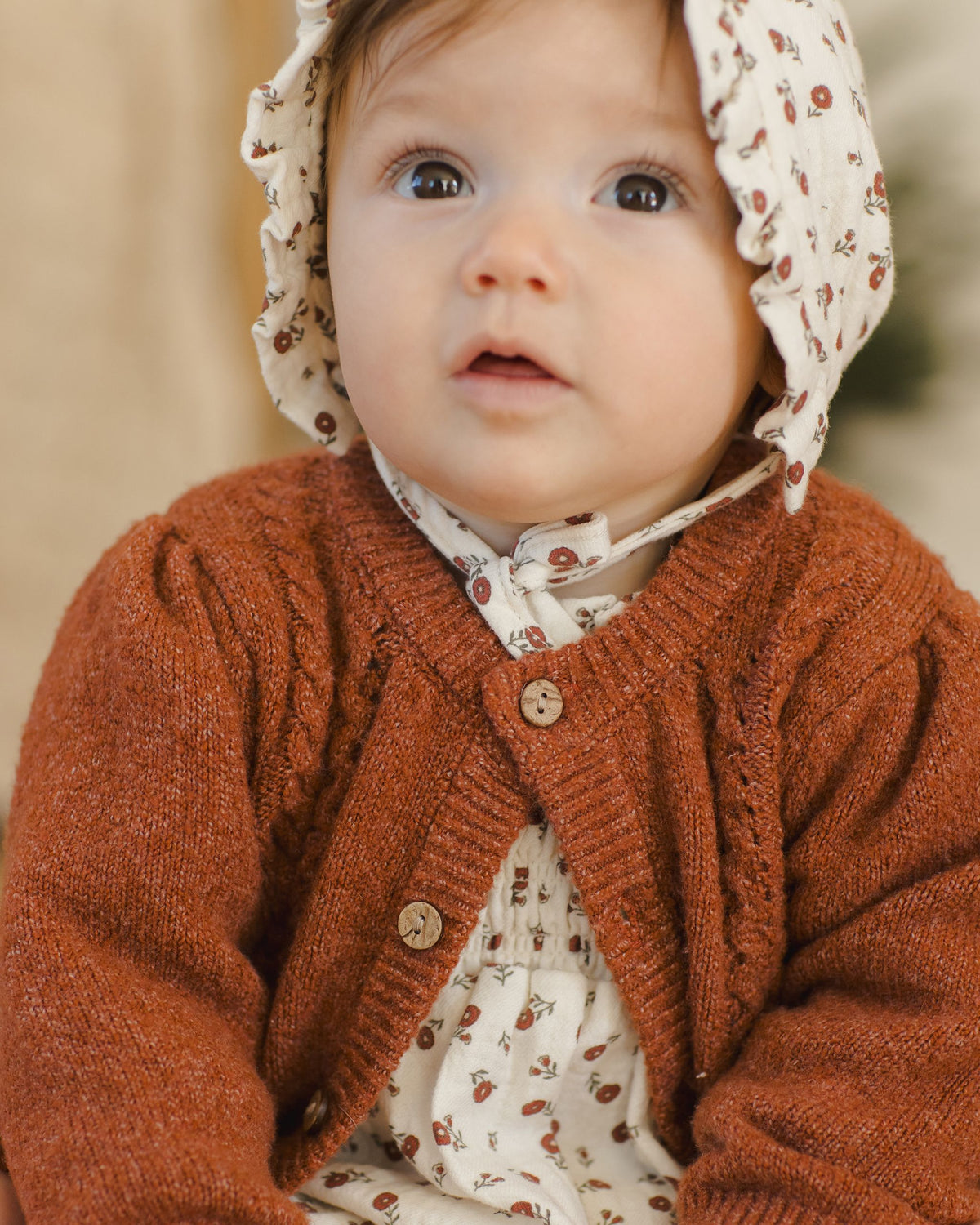 Cranberry Holly Cardigan