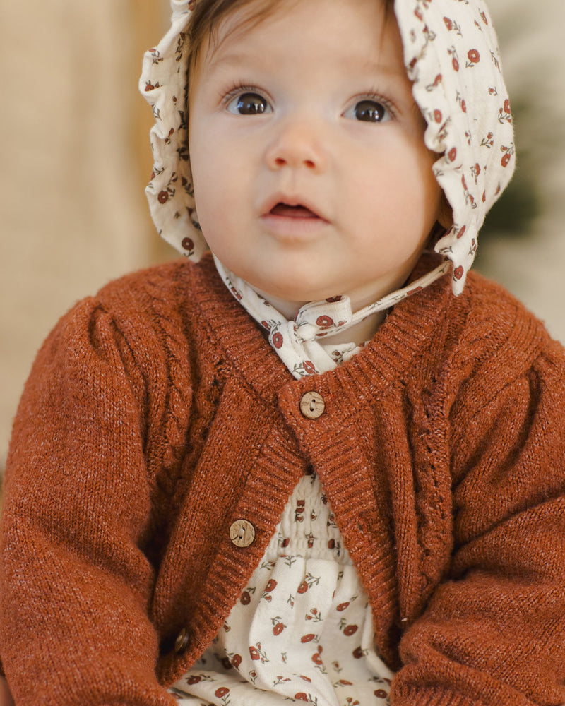 Cranberry Holly Cardigan