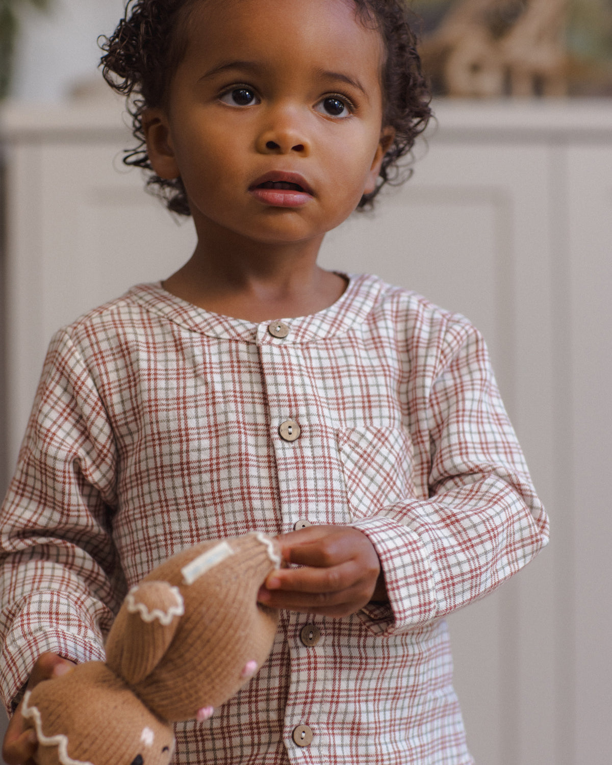 Christmas Plaid Milo Shirt