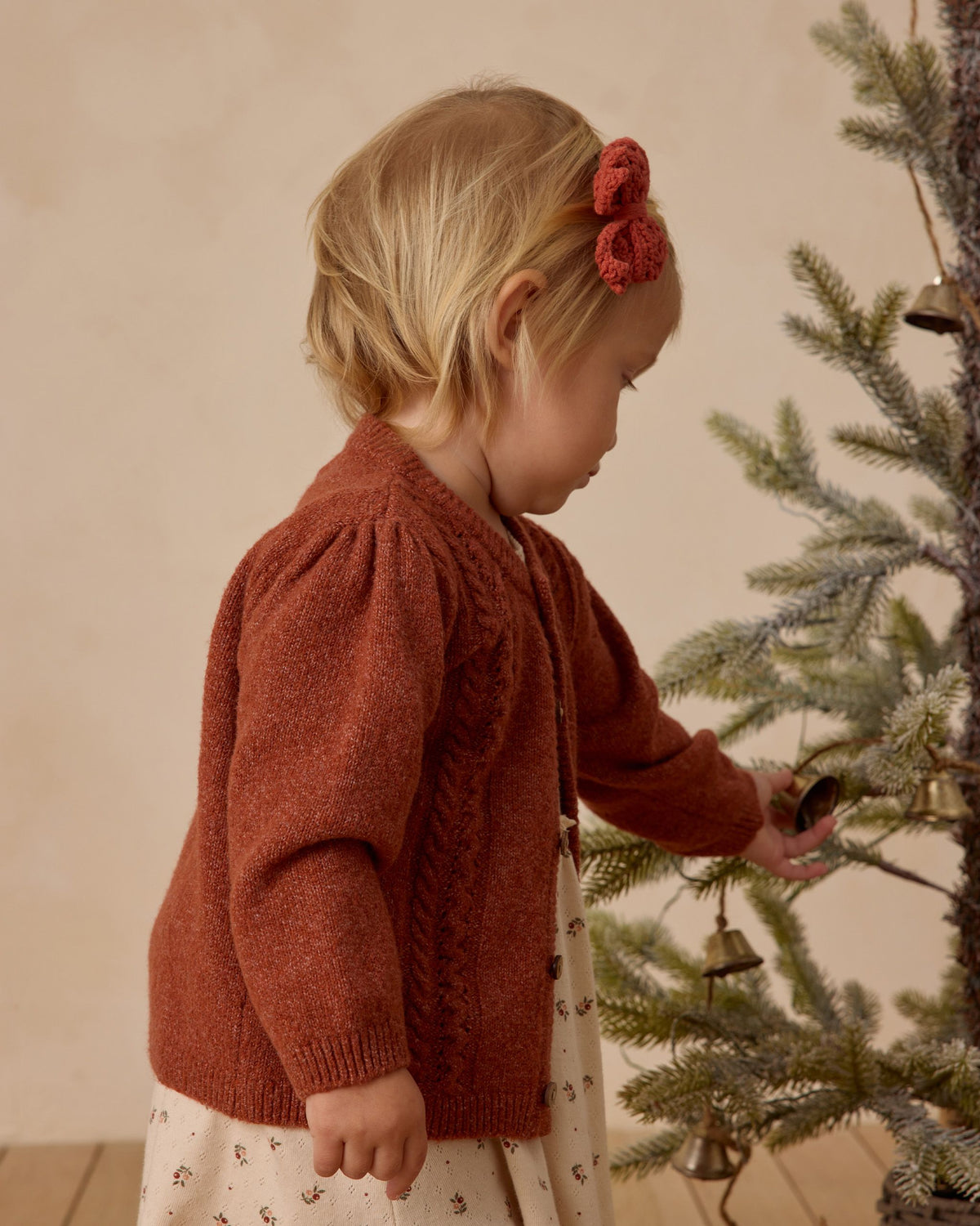 Cranberry Holly Cardigan