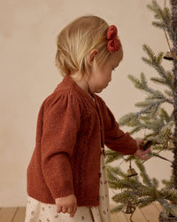 Cranberry Holly Cardigan