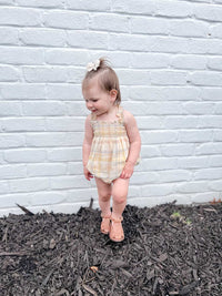 Pastel Plaid Julia Romper