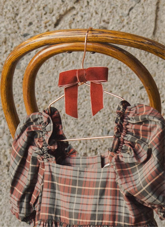 Ruby Velvet Bow