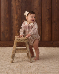 Christmas Plaid Callie Romper