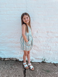 Ocean Stripe Dani Romper