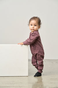 Huckleberry Waffle Romper