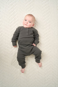 Shadow Waffle Romper