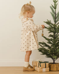 Holly Berry Velour Dress