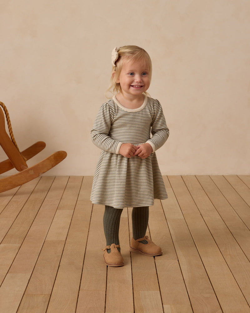 Forest Stripe Alda Dress