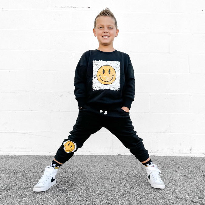 Smiley Elevated Crewneck