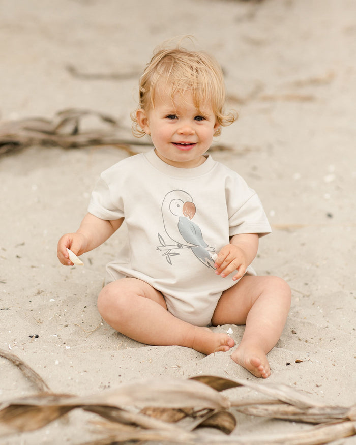 Parrot Relaxed Bubble Romper