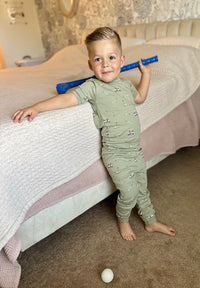 Golf Short Sleeve Pajama Set