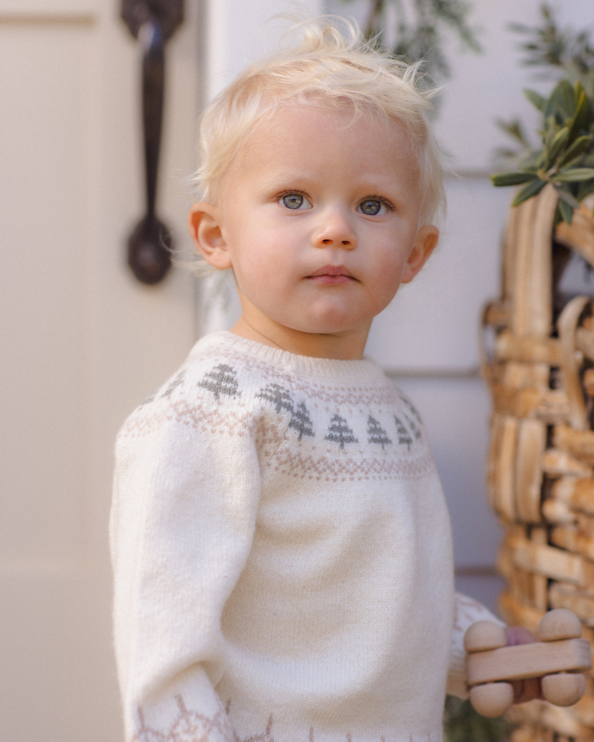 Tree Fair Isle Rex Sweater