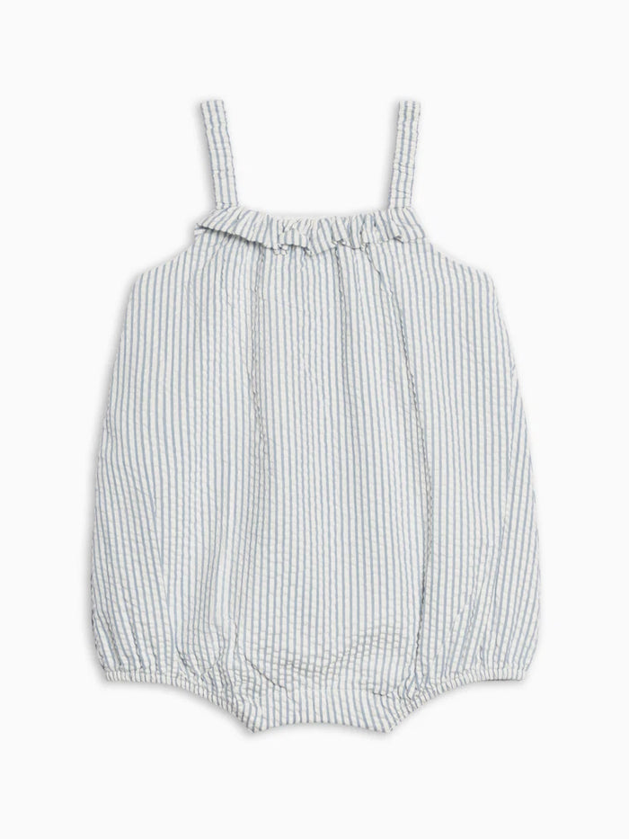 Shore Stripe Rosalie Seersucker Bubble Romper