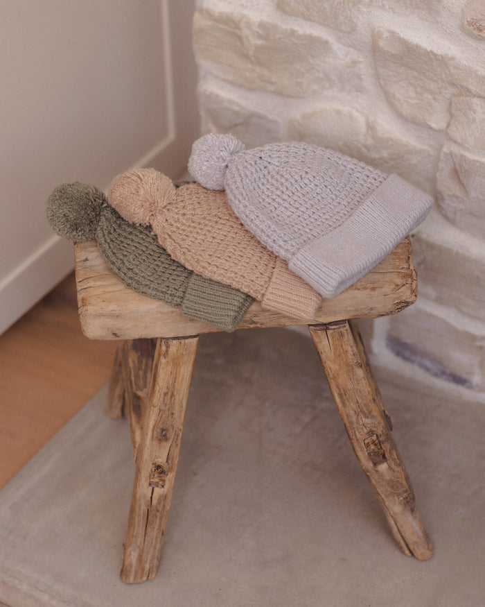 Heathered Latte Beanie