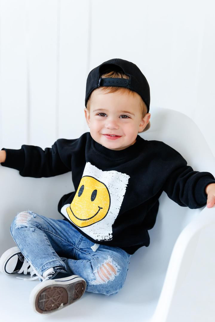 Smiley Elevated Crewneck