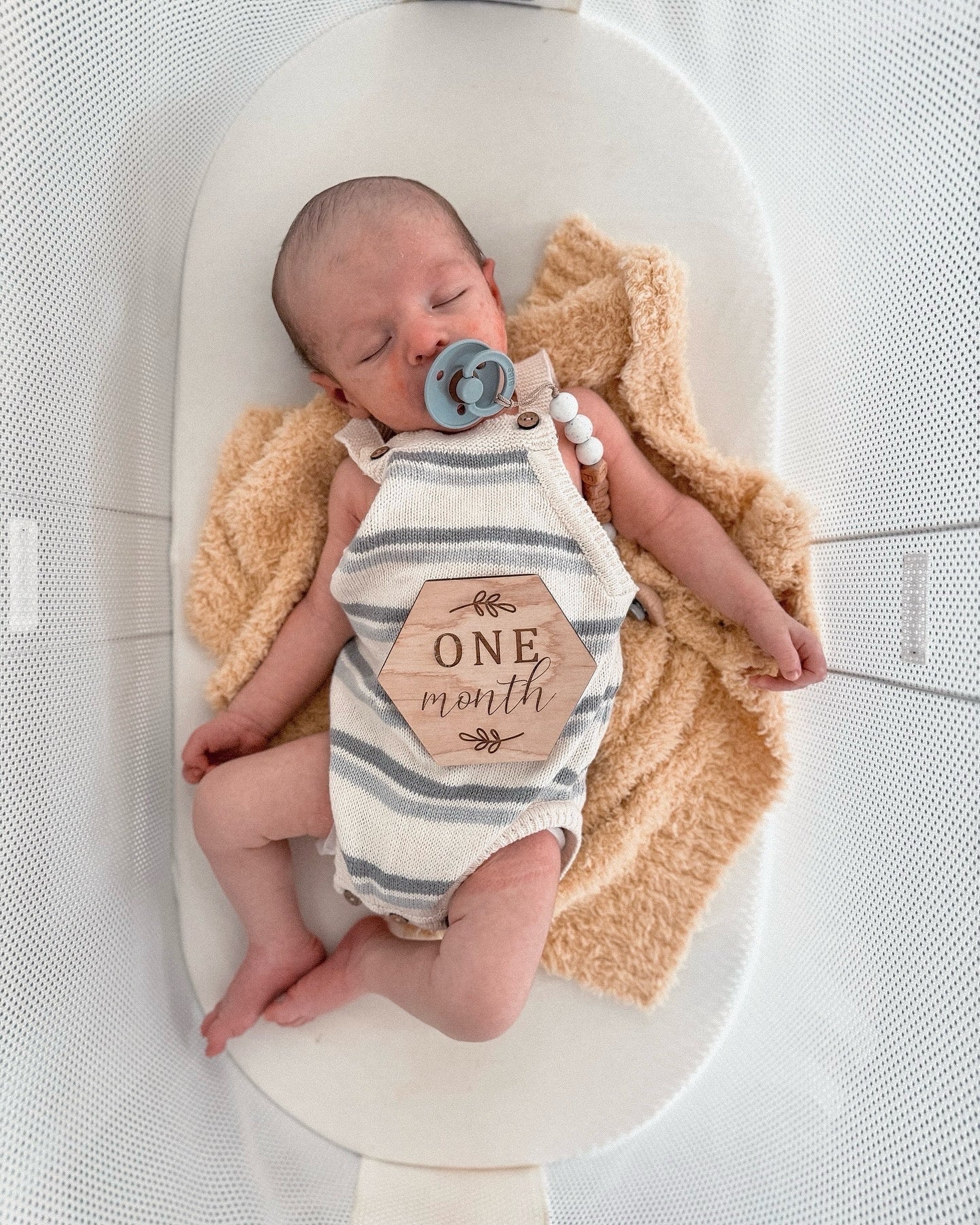Blue Stripe Tatum Romper