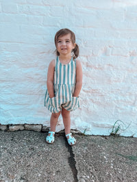 Ocean Stripe Dani Romper