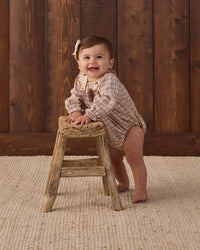 Christmas Plaid Callie Romper