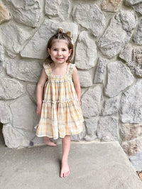 Pastel Plaid Cicily Dress