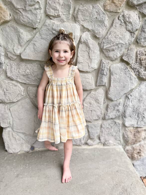 Pastel Plaid Cicily Dress