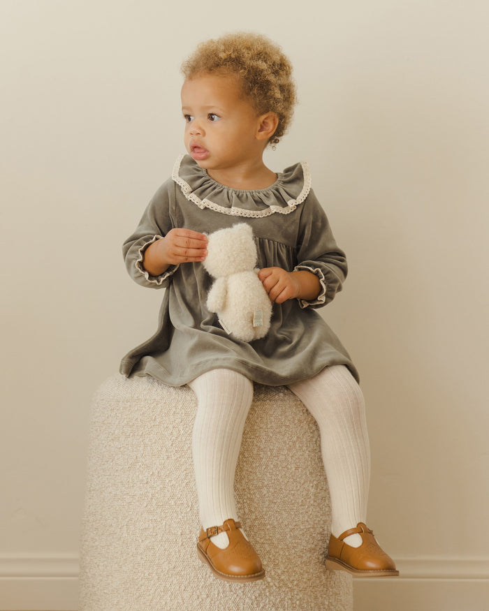 Forest Velour Dress