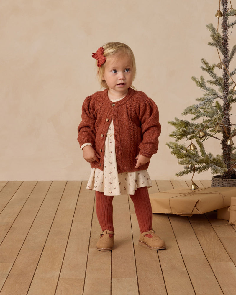 Cranberry Holly Cardigan