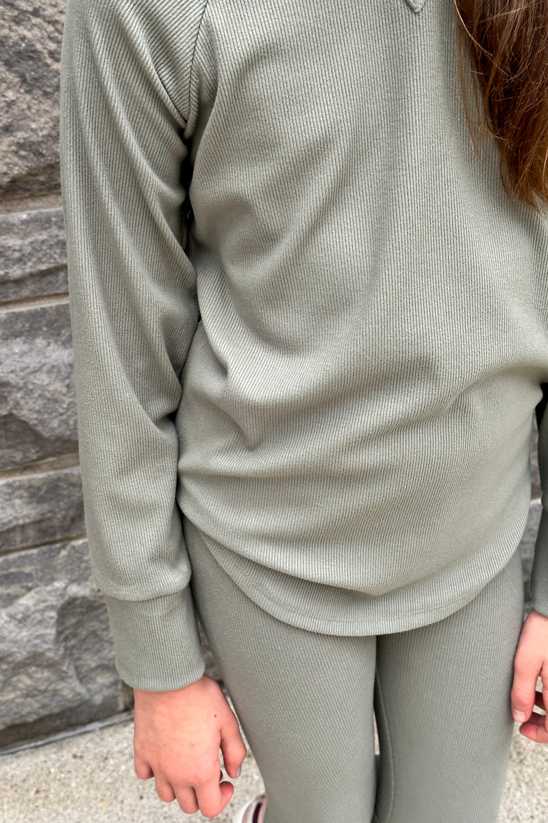 Fern Ribbed Legging