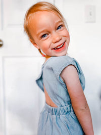Ocean Denim Mini Dress
