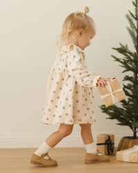 Holly Berry Velour Dress