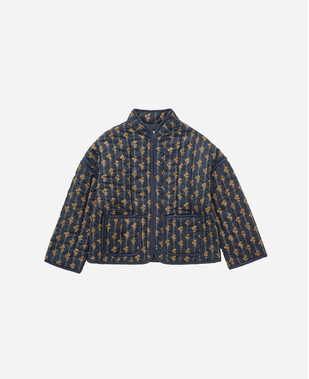 Vintage Bloom Quilted Jacket