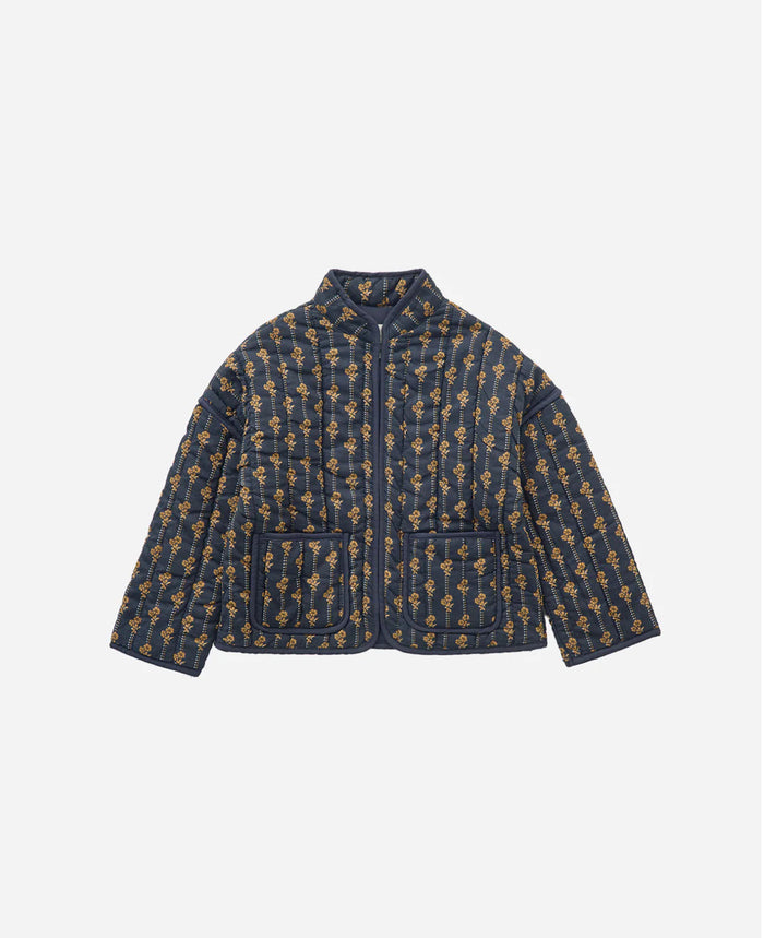 Vintage Bloom Quilted Jacket